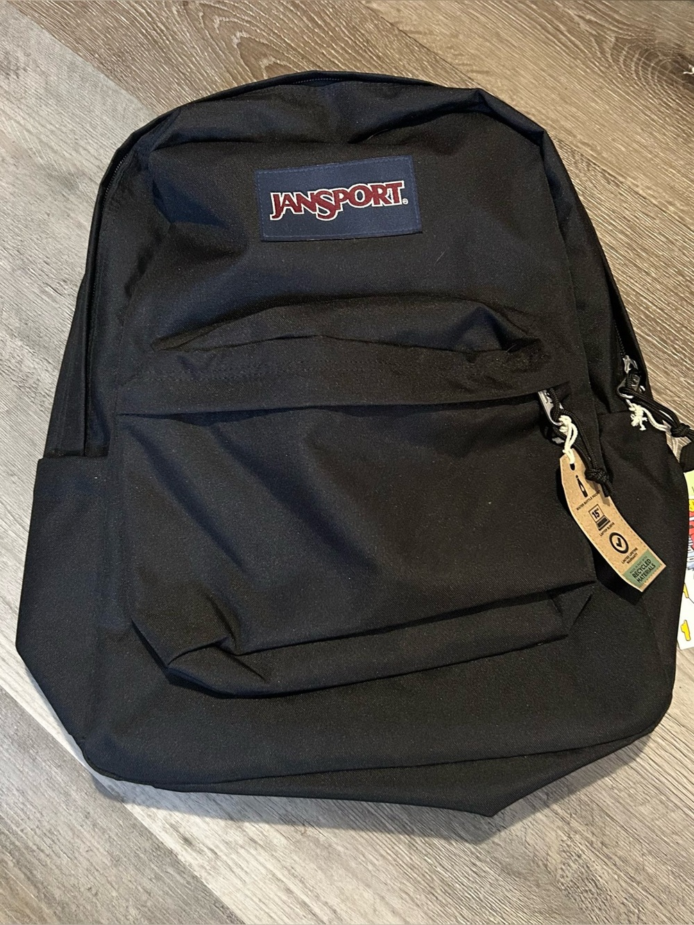 NWT Black Jansport Backpack